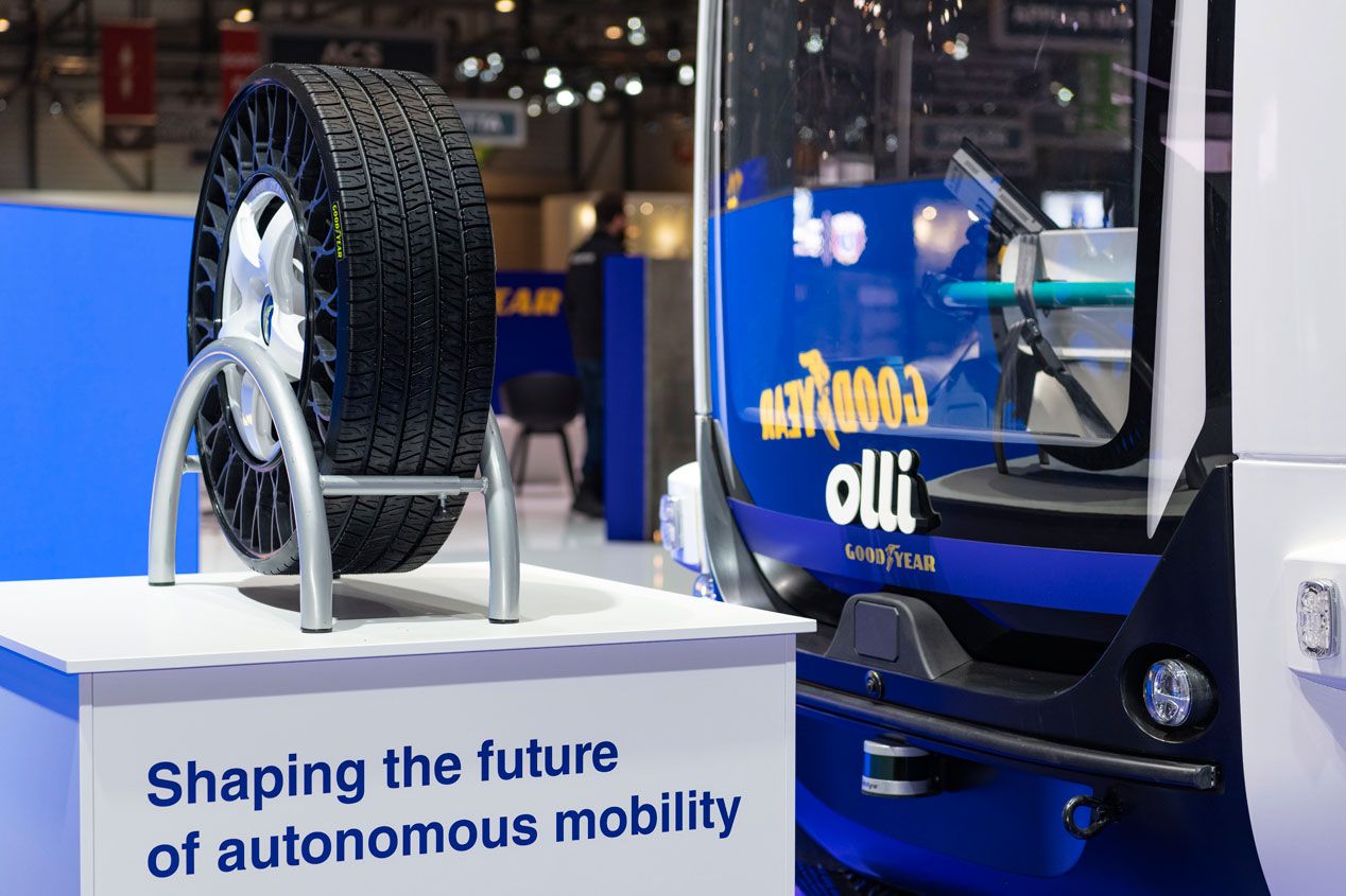 Así es Olli, el coche autónomo con tecnología de Goodyear