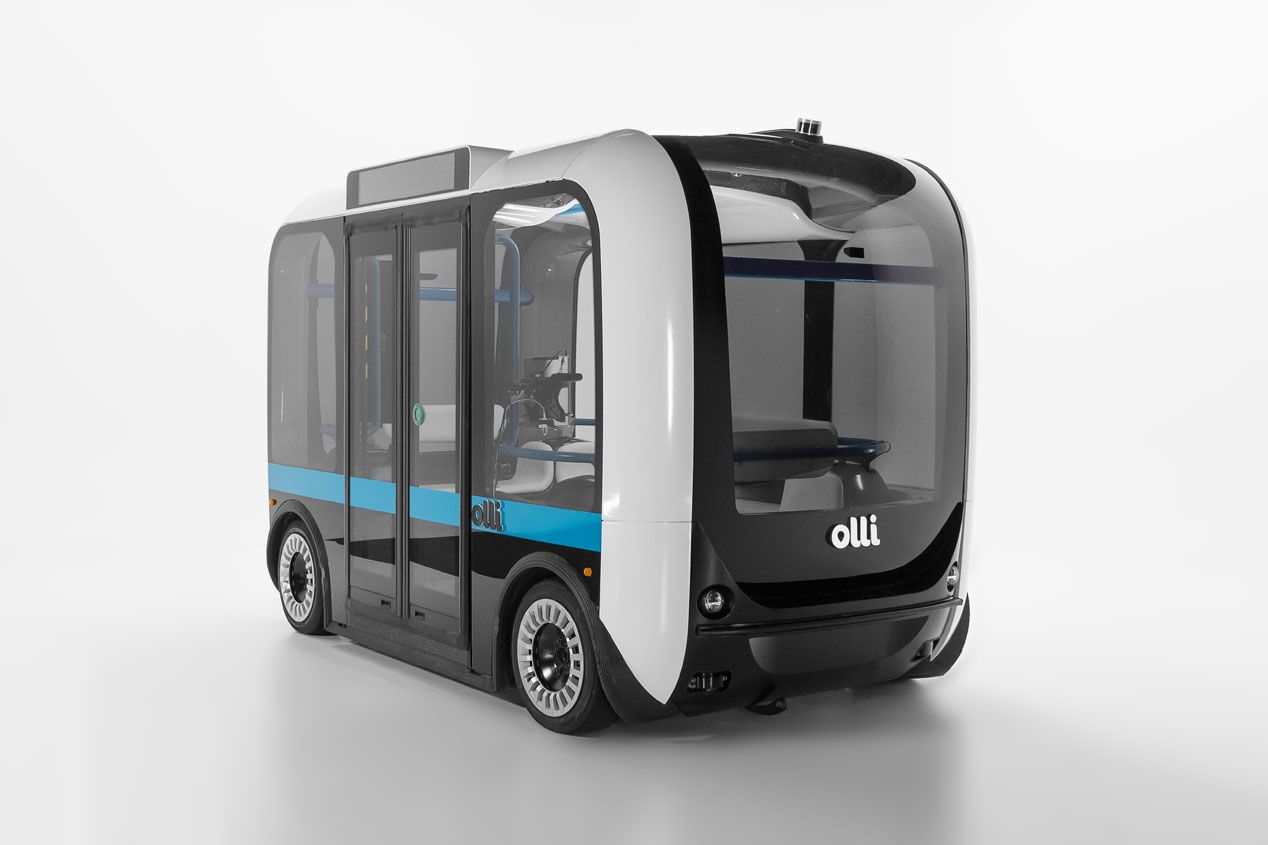 Así es Olli, el coche autónomo con tecnología de Goodyear