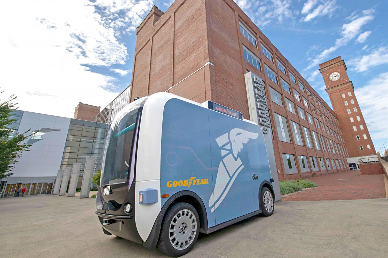 Así es Olli, el coche autónomo con tecnología de Goodyear