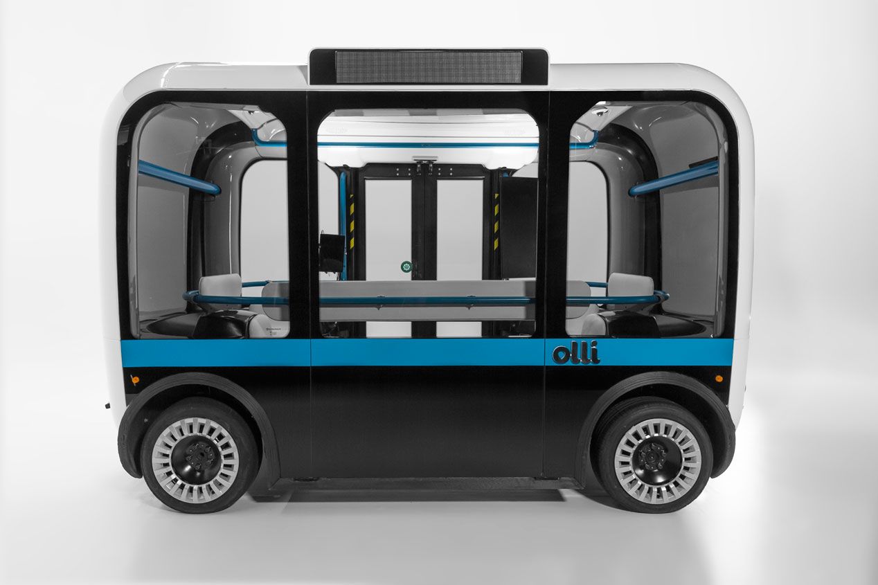 Así es Olli, el coche autónomo con tecnología de Goodyear