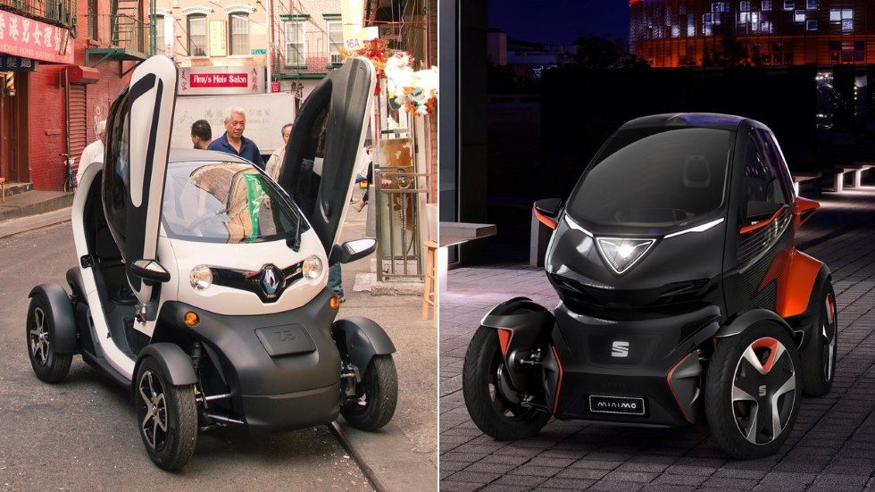 Seat Minimó vs Renault Twizy: ¿el gran duelo de la nueva movilidad urbana?