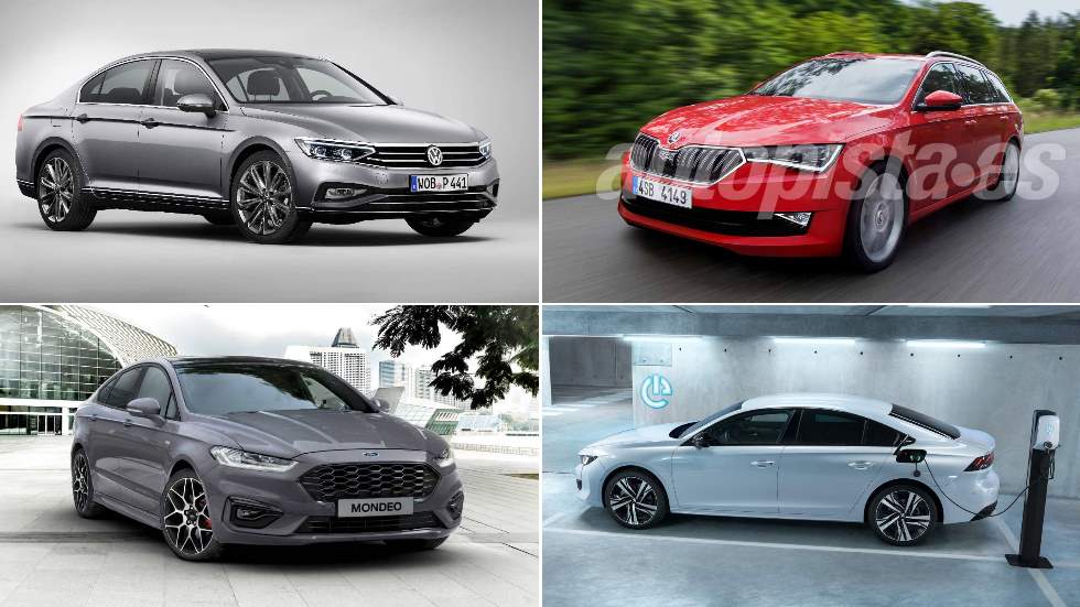 Las 10 mejores berlinas que llegan en 2019: Mondeo, Passat, 508 Hybrid, Superb…