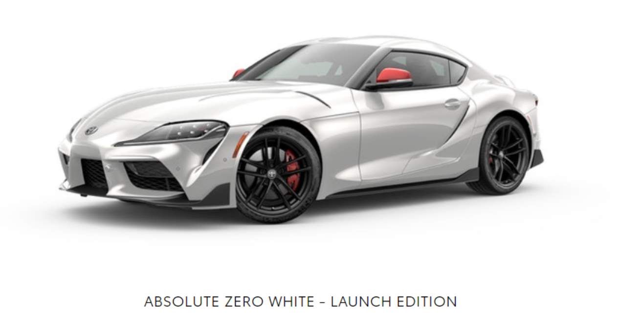 El Toyota Supra 2019 y sus colores