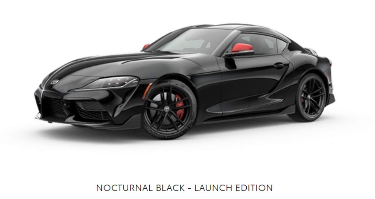 El Toyota Supra 2019 y sus colores