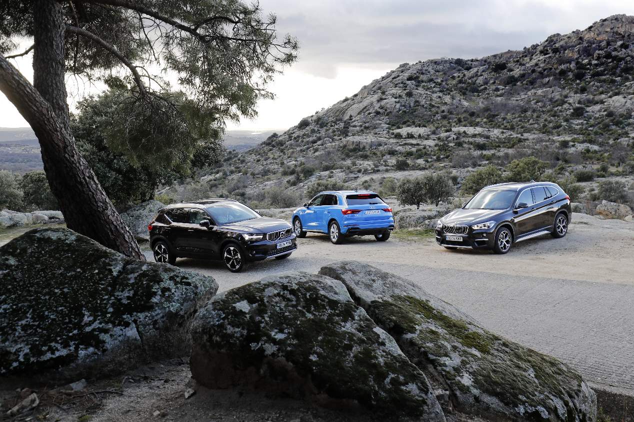 Comparativa SUV: Audi Q3, BMW X1 y Volvo XC40