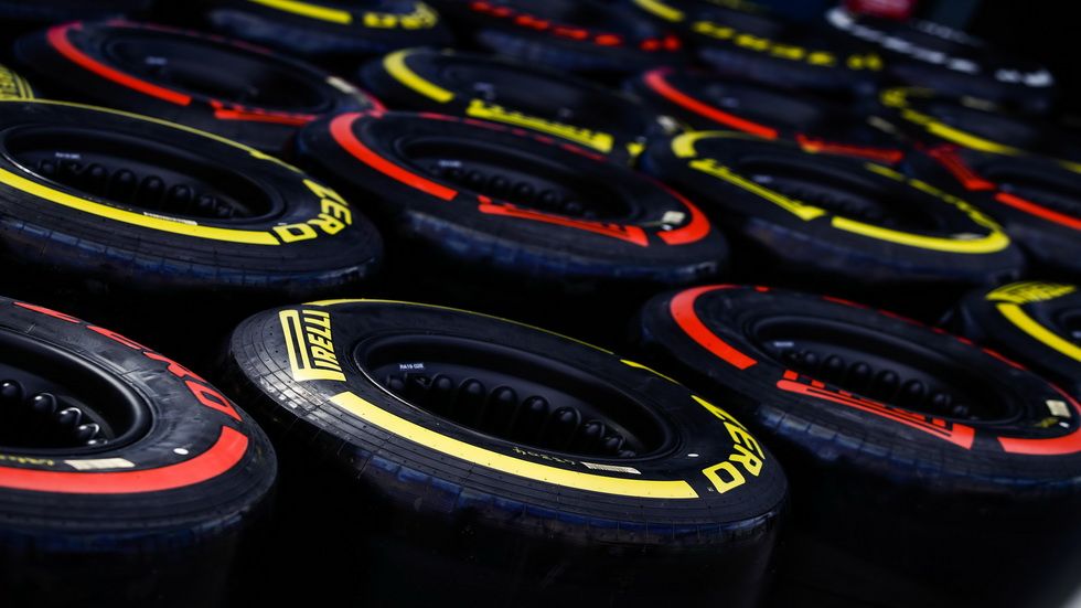 Neumáticos del pasado GP de Australia