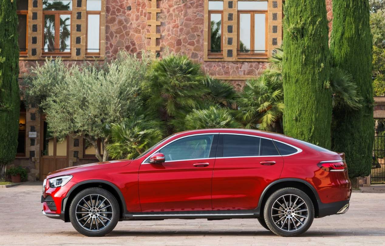 Mercedes GLC Coupé 2019: las mejores fotos del nuevo SUV