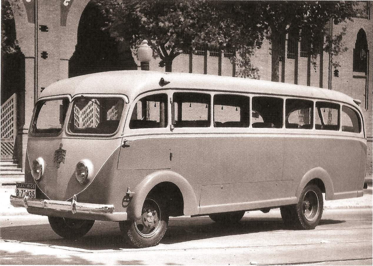 Los coches eléctricos de la España de posguerra