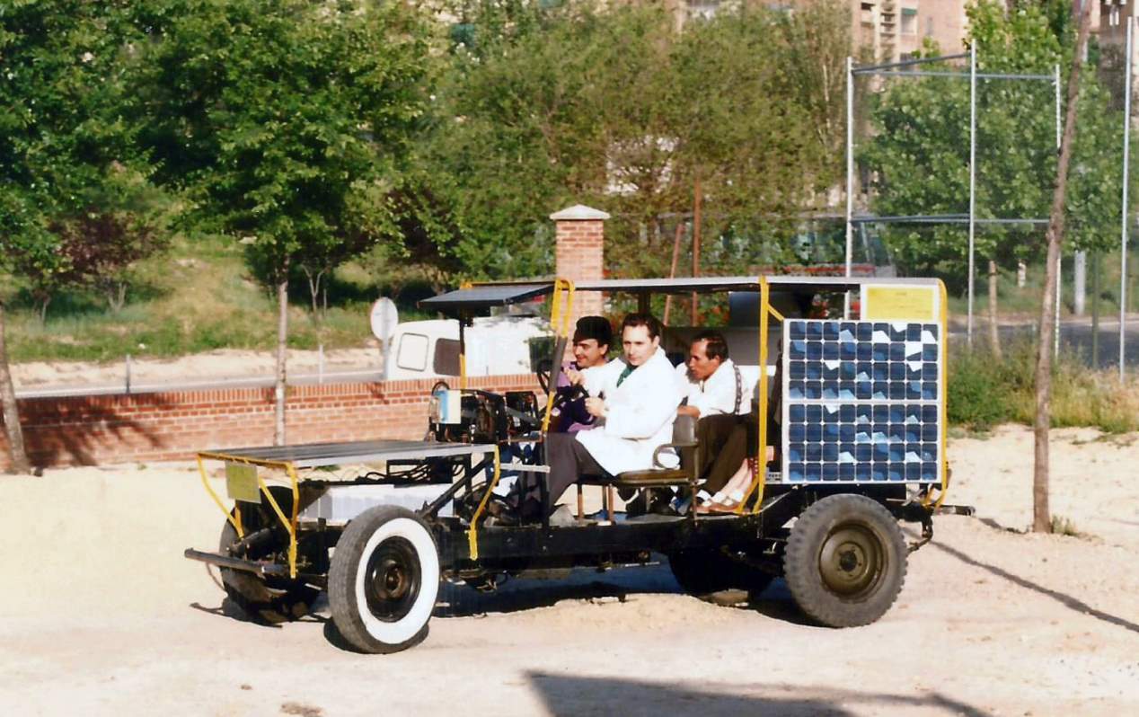 Los coches eléctricos de la España de posguerra