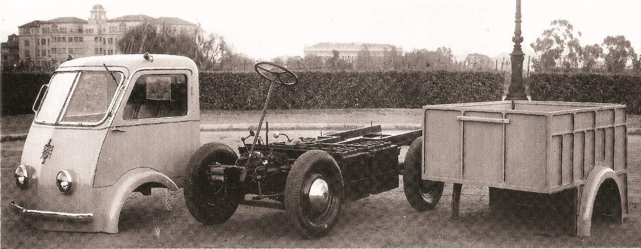 Los coches eléctricos de la España de posguerra