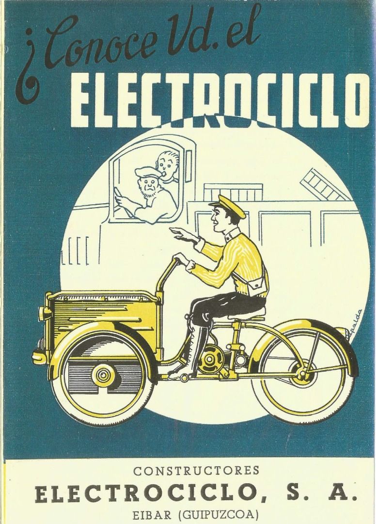 Los coches eléctricos de la España de posguerra