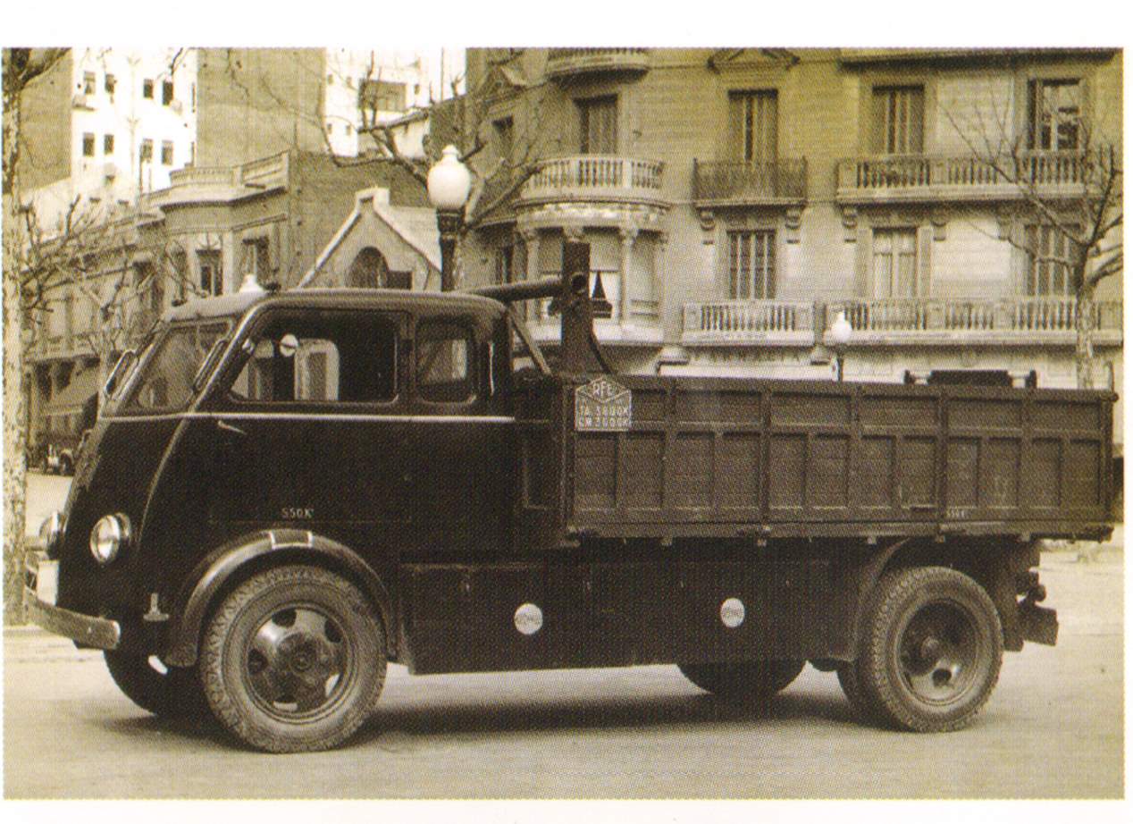 Los coches eléctricos de la España de posguerra
