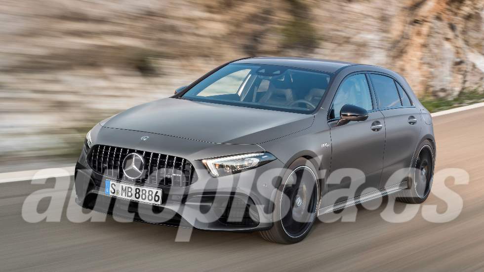 Mercedes-AMG A 45 2019: primera imagen y nuevos datos del Clase A más deportivo