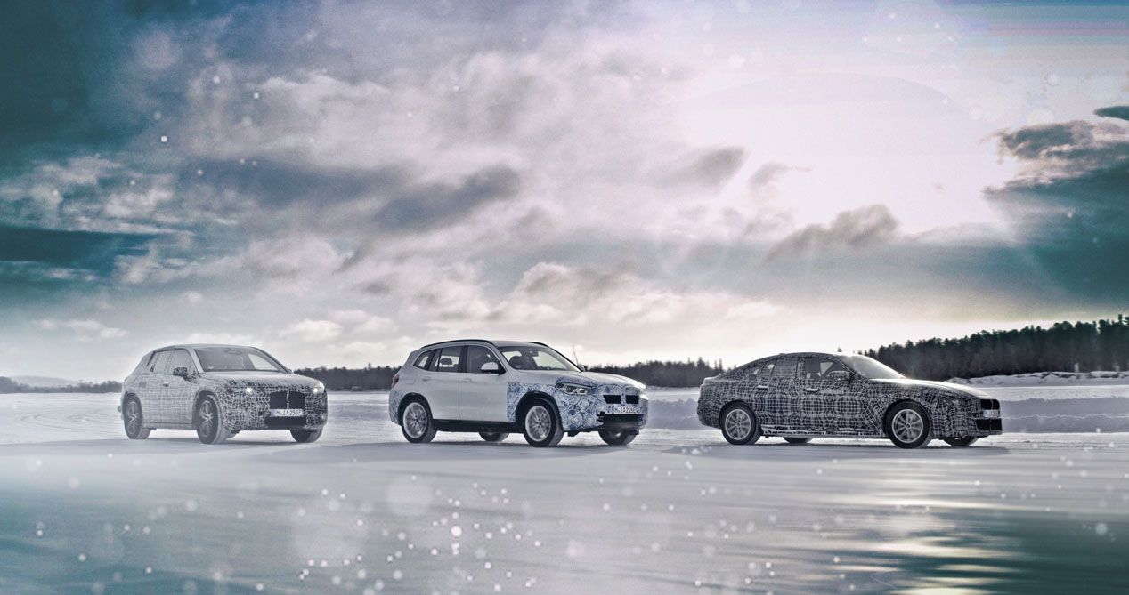 BMW, de pruebas en el Círculo Polar Ártico con sus eléctricos