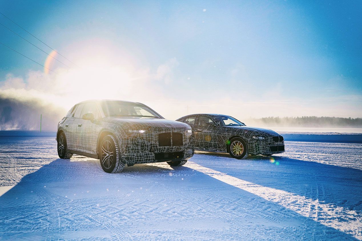 BMW, de pruebas en el Círculo Polar Ártico con sus eléctricos