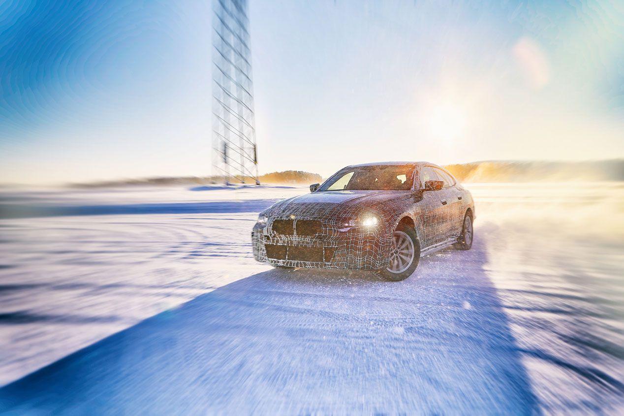 BMW, de pruebas en el Círculo Polar Ártico con sus eléctricos