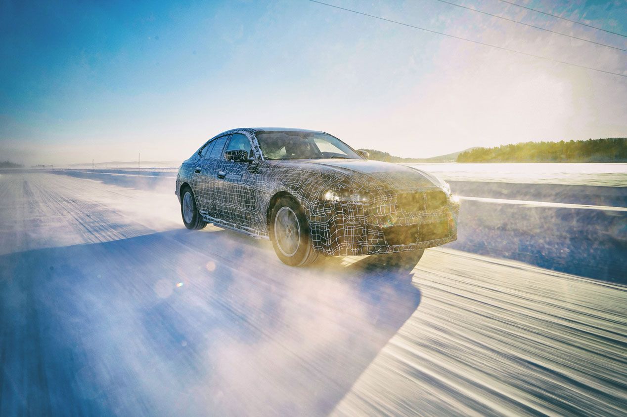 BMW, de pruebas en el Círculo Polar Ártico con sus eléctricos