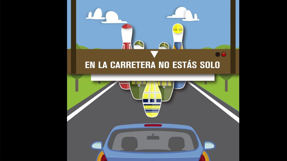 En la carretera no estás solo: la nueva campaña de la DGT, en VÍDEO