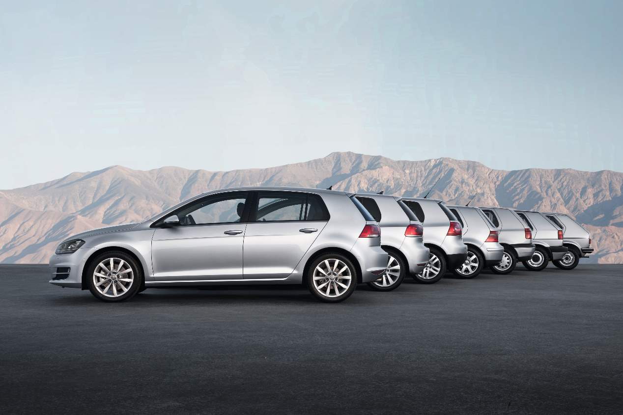 45 aniversario del VW Golf: algunas de sus mejores fotos