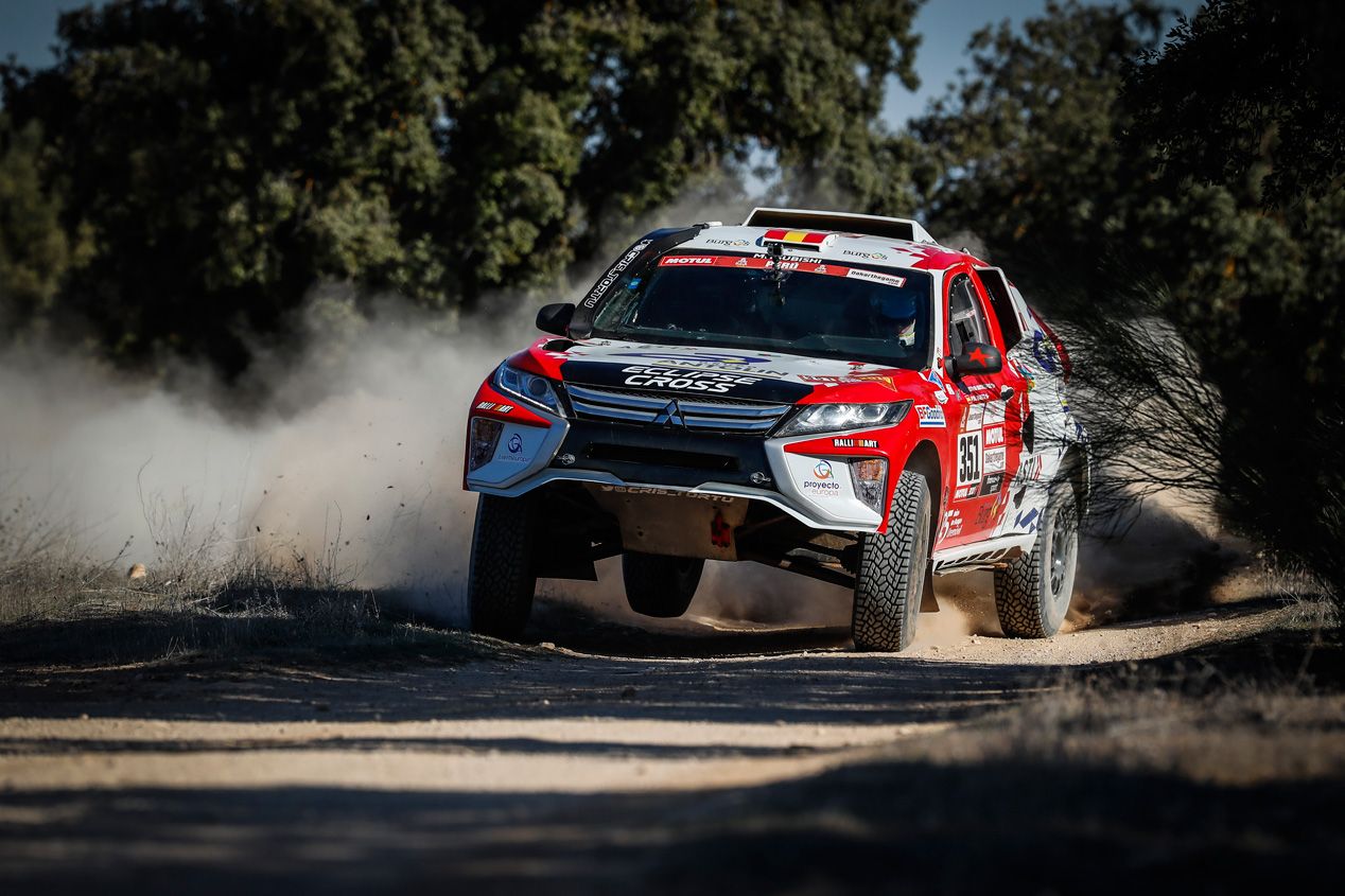 Probamos el Mitsubishi Eclipse Cross Proto del Dakar 2019