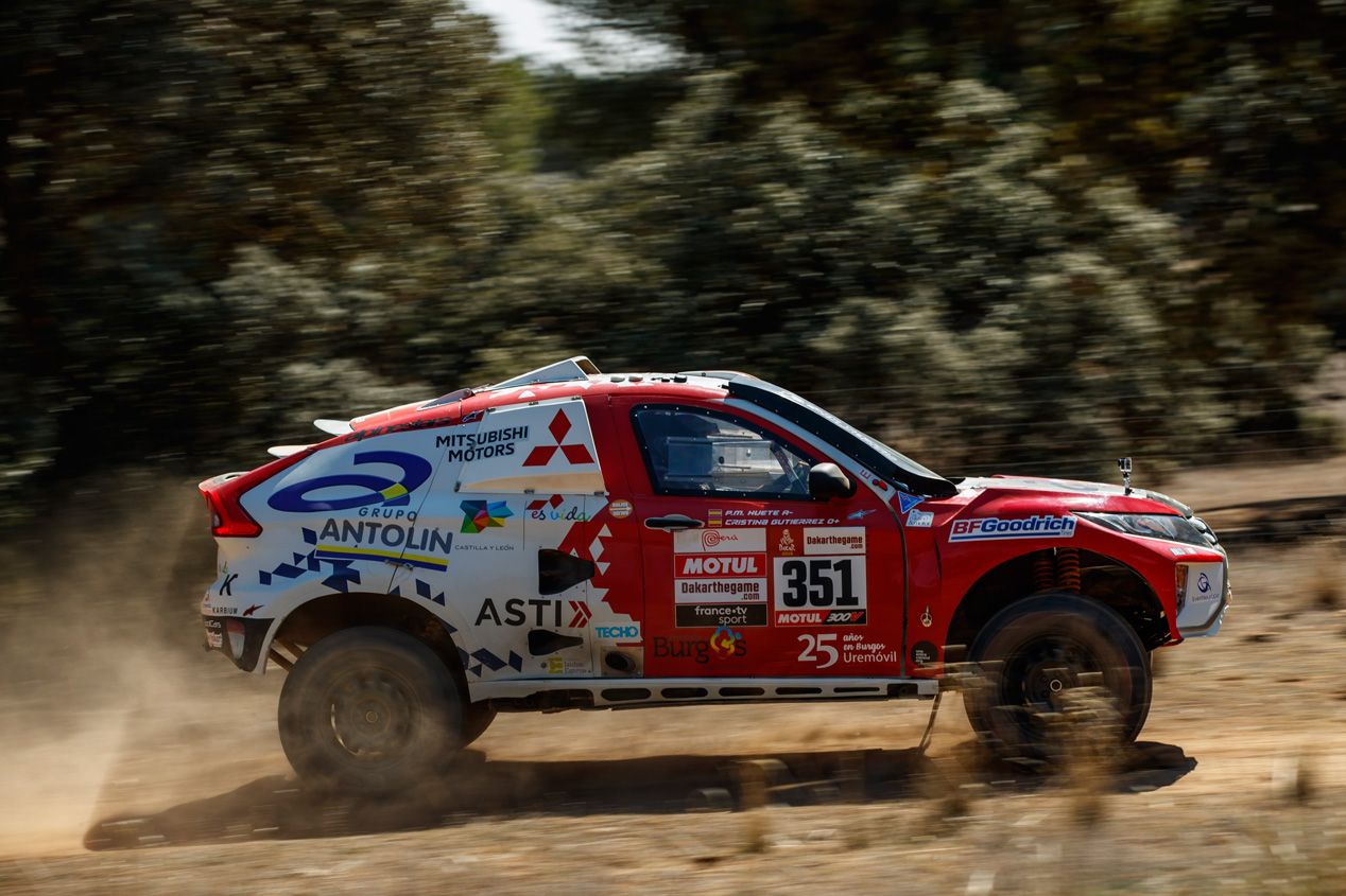 Probamos el Mitsubishi Eclipse Cross Proto del Dakar 2019