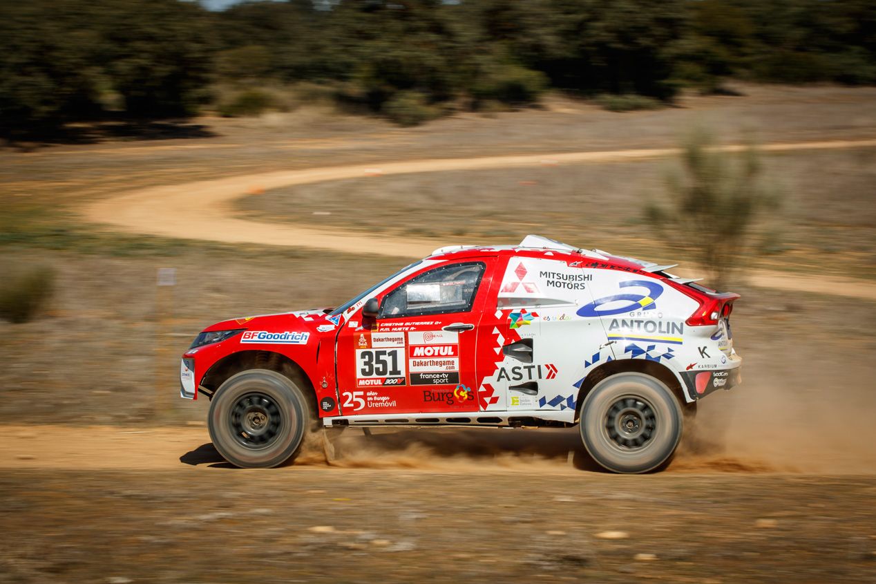Probamos el Mitsubishi Eclipse Cross Proto del Dakar 2019