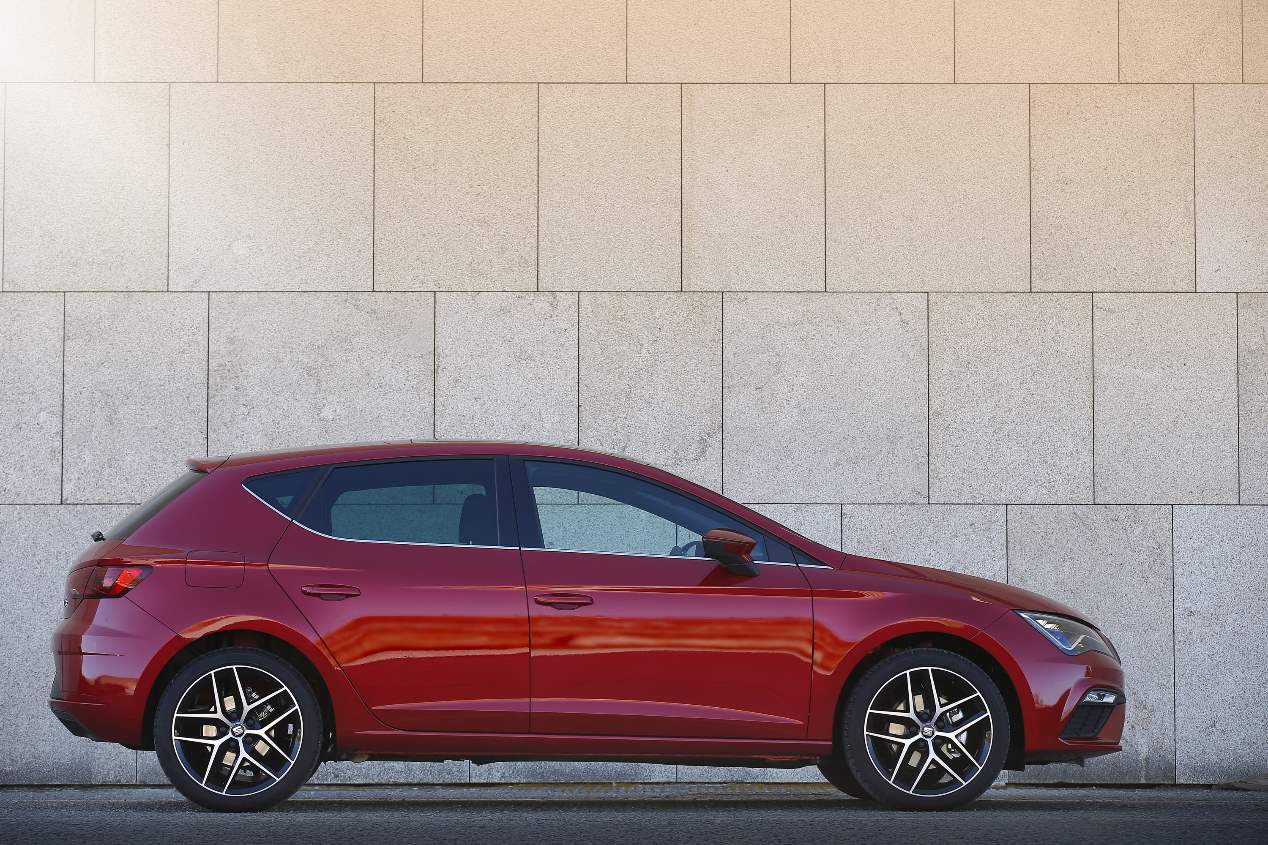 El Seat León 1.5 TGi Evo GNC 2019 de gas, en fotos