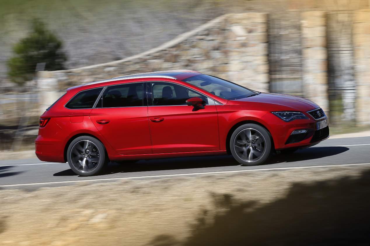 El Seat León 1.5 TGi Evo GNC 2019 de gas, en fotos