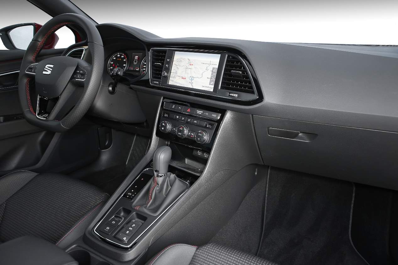 El Seat León 1.5 TGi Evo GNC 2019 de gas, en fotos