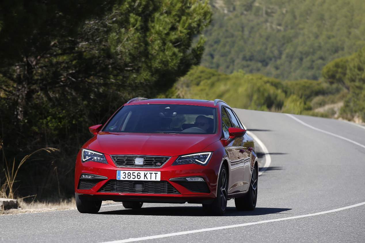El Seat León 1.5 TGi Evo GNC 2019 de gas, en fotos