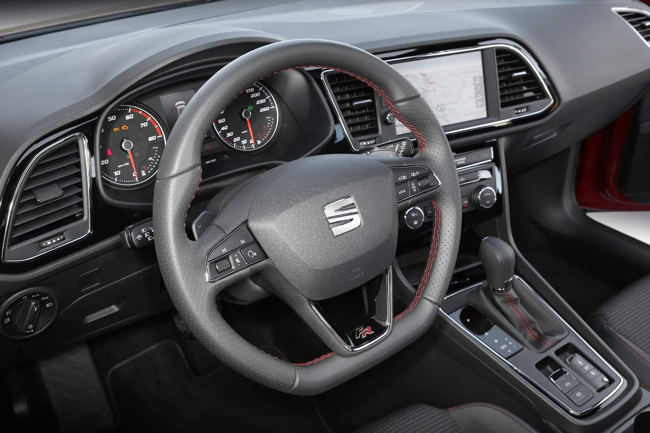 El Seat León 1.5 TGi Evo GNC 2019 de gas, en fotos