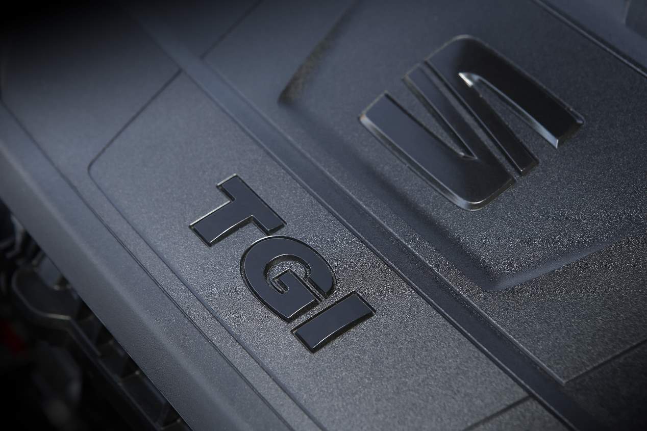 El Seat León 1.5 TGi Evo GNC 2019 de gas, en fotos