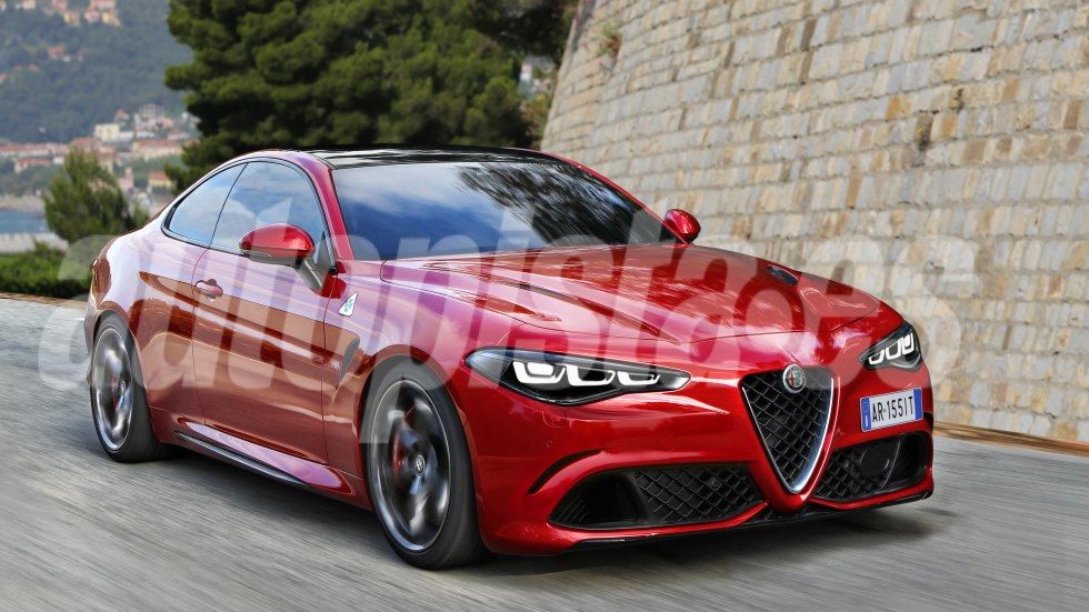 Alfa Romeo GTV 2021: nuevos detalles y más fotos del próximo Giulia coupé