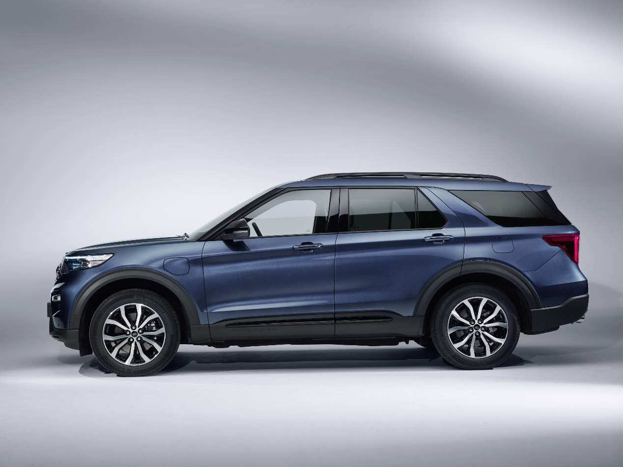El Ford Explorer Híbrido Enchufable, en fotos