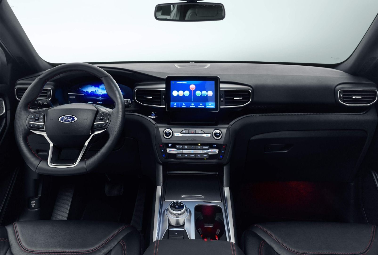 El Ford Explorer Híbrido Enchufable, en fotos