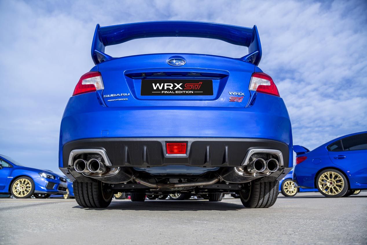 Subaru WRX STI Final Edition, una despedida espectacular