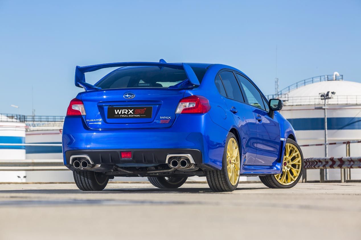 Subaru WRX STI Final Edition, una despedida espectacular