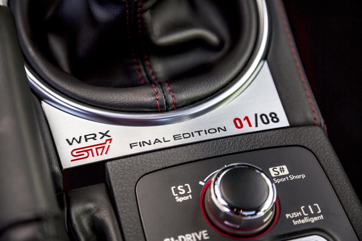 Subaru WRX STI Final Edition, una despedida espectacular