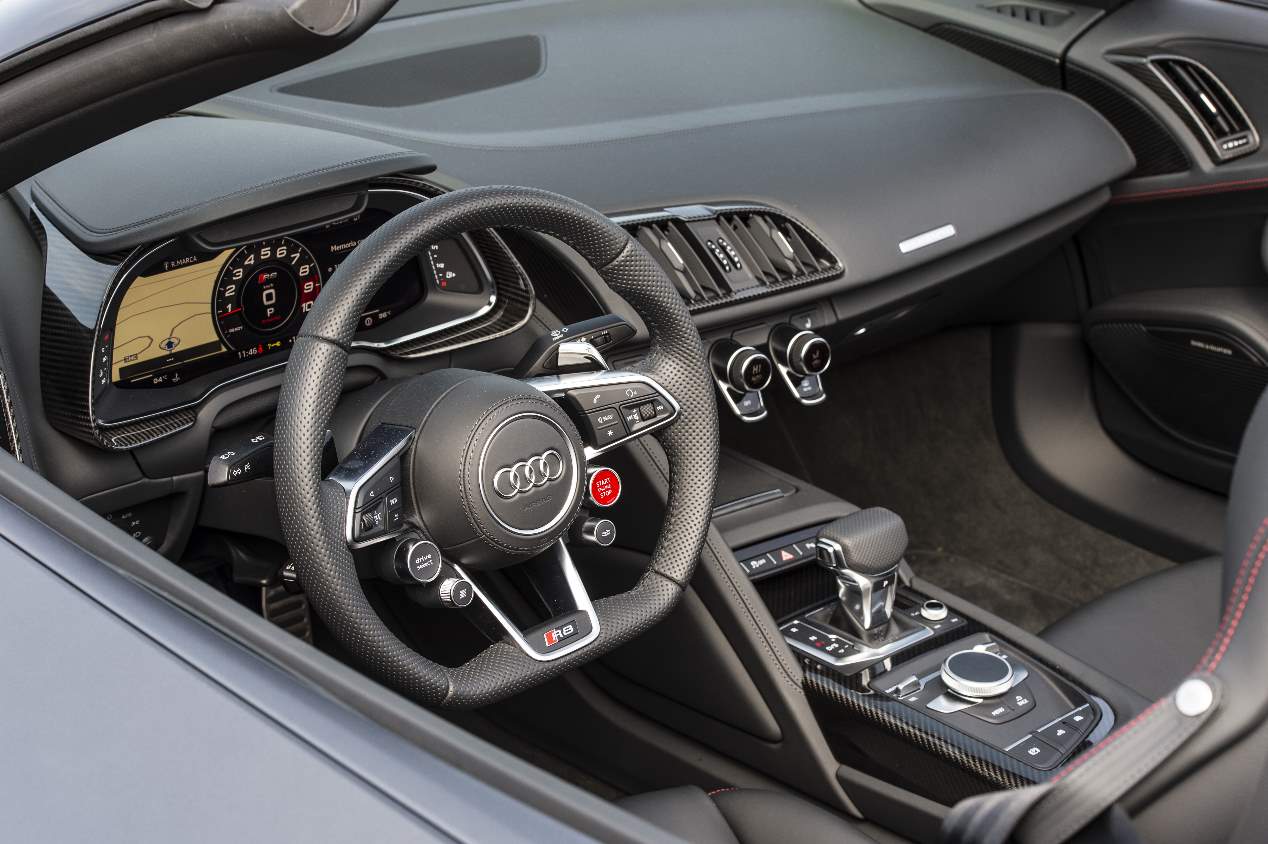 Prueba Audi R8 Spyder Plus V10: fuera de serie