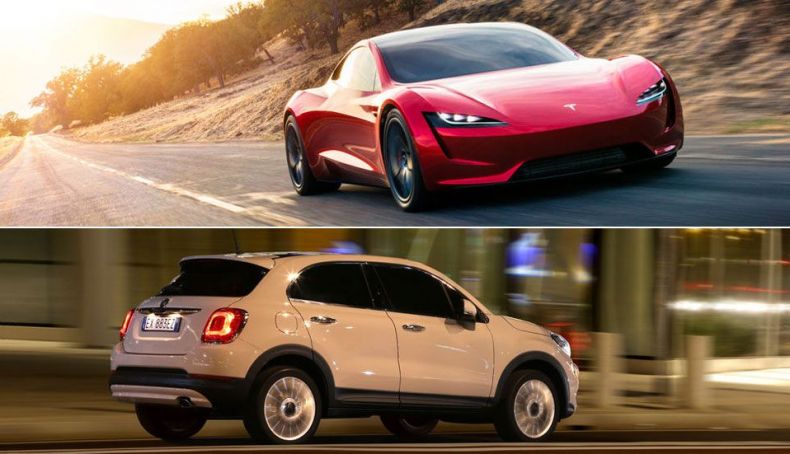 Fiat pagará cientos de millones a Tesla para meter sus coches en su flota de emisiones Fiat pagará cientos de millones a Tesla para meter sus coches en su flota de emisiones