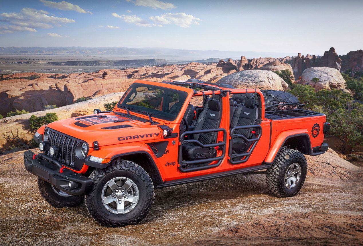 Todos los Jeep que serán presentados en el Moab Easter Jeep Safari