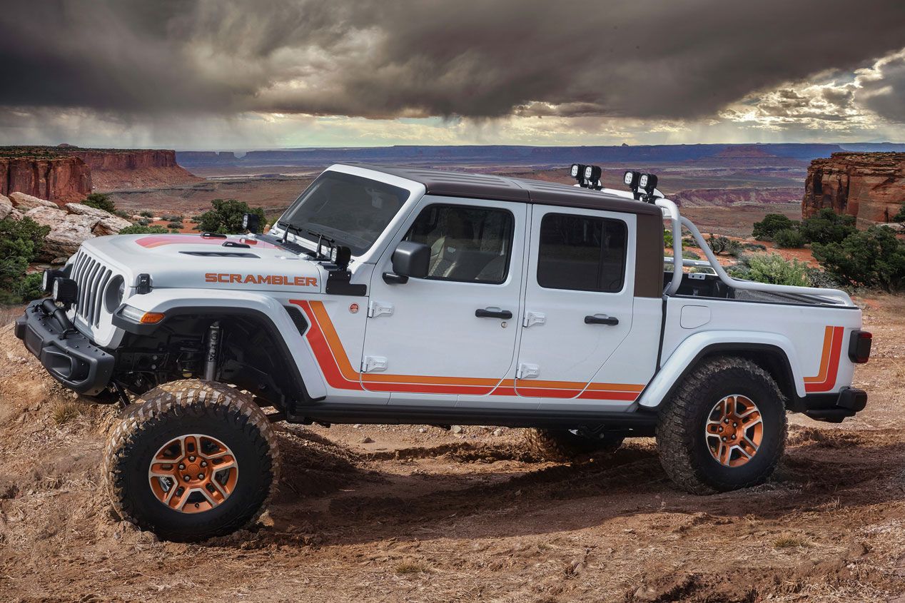 Todos los Jeep que serán presentados en el Moab Easter Jeep Safari