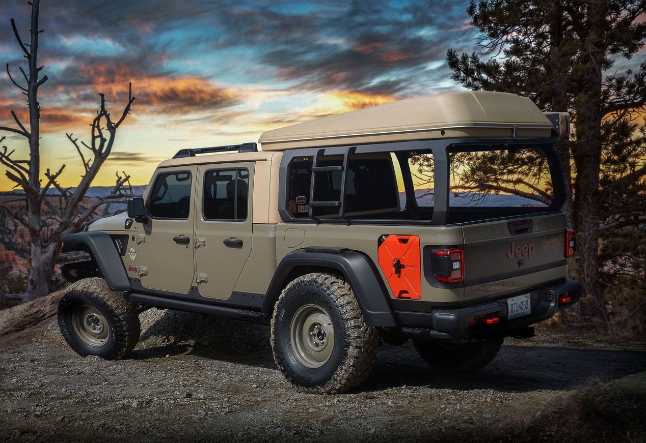 Todos los Jeep que serán presentados en el Moab Easter Jeep Safari