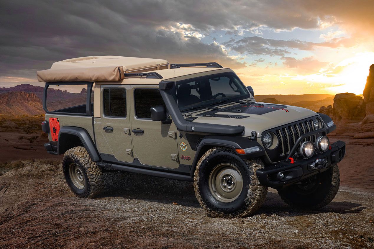 Todos los Jeep que serán presentados en el Moab Easter Jeep Safari