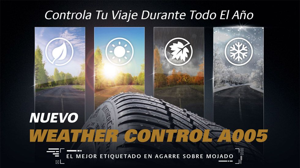 Gana un juego de neumáticos todo tiempo de Bridgestone para tu coche