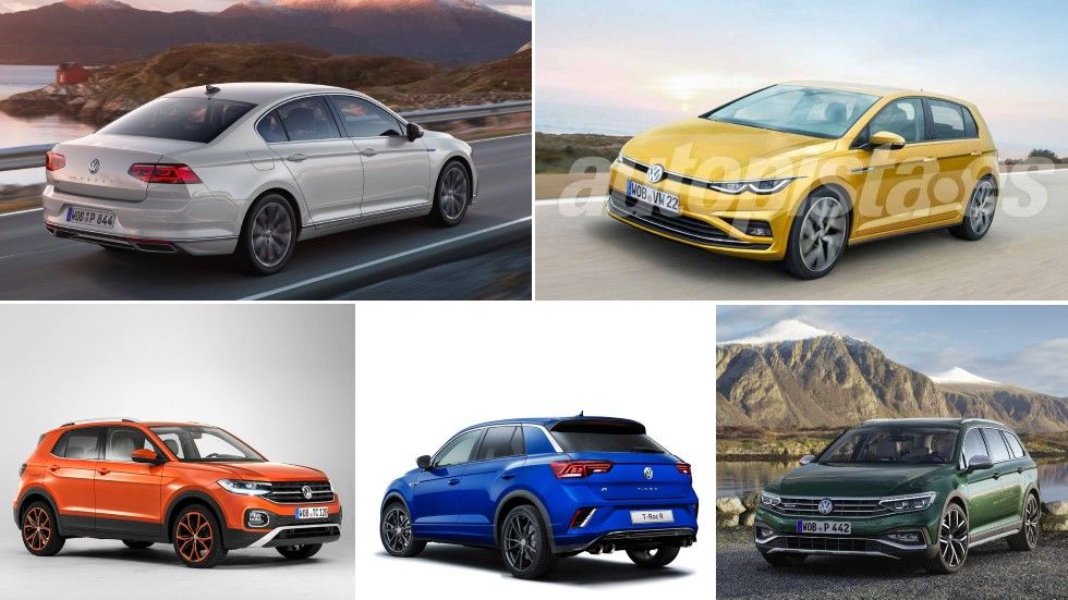 Todos los nuevos Volkswagen para 2019: Golf, Passat, T-Cross, T-Roc R… 