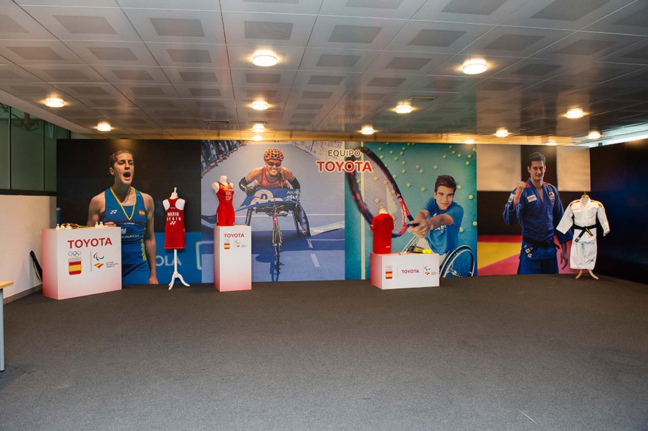 Toyota acompañará a cuatro deportistas en su sueño olímpico Tokio 2020