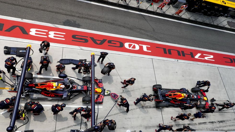 Los Red Bull en Shanghai