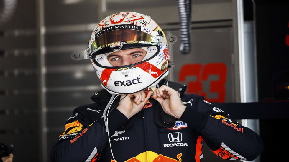 Max Verstappen (Red Bull) no estaba contento tras la calificación