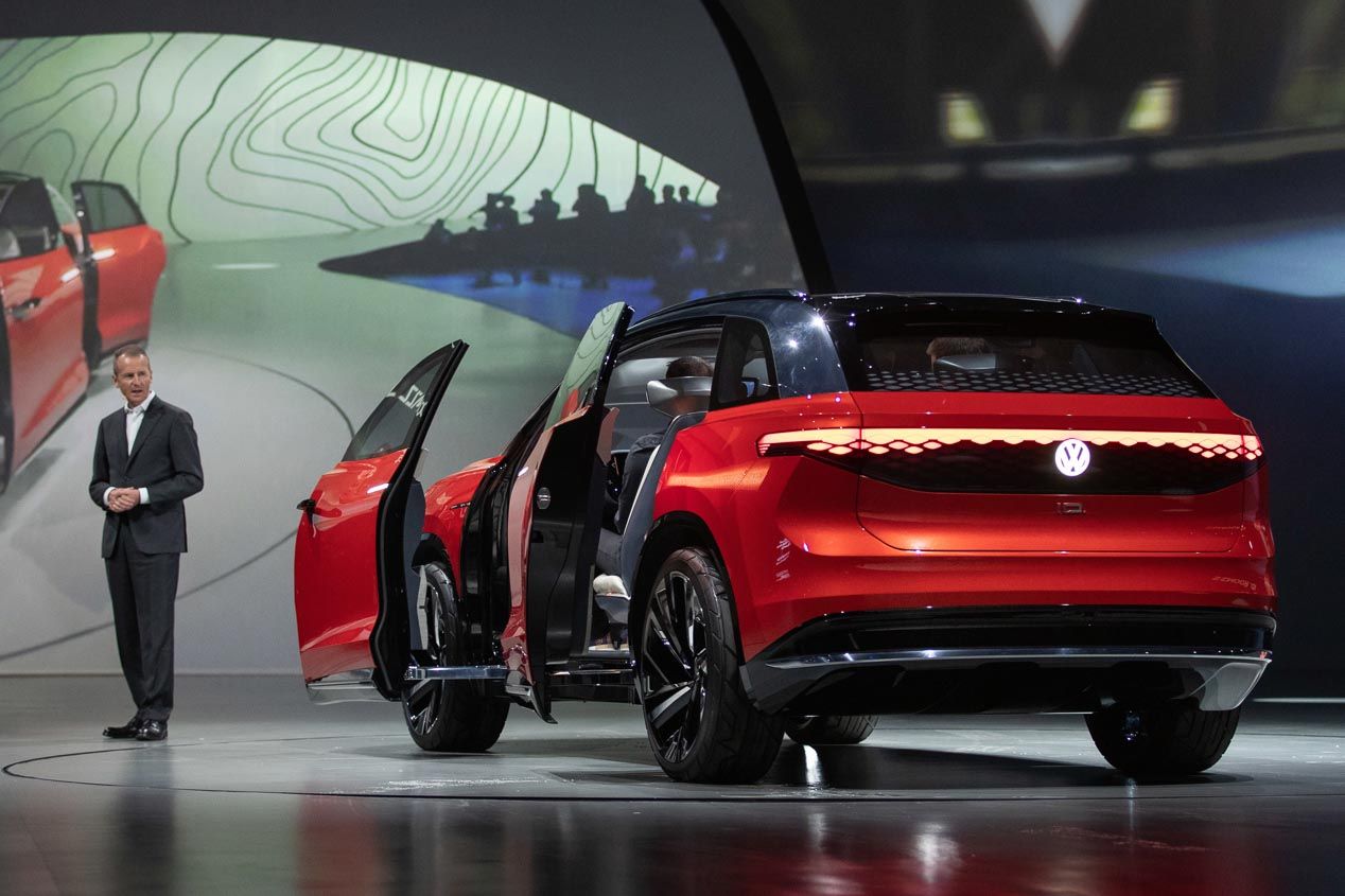 VW I.D. ROOMZZ: un gran SUV eléctrico para competir con el Tesla Model X